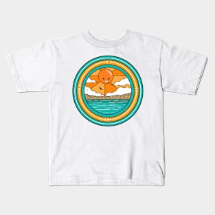 Sunset Symphony Kids T-Shirt